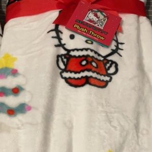 Hello Kitty Christmas Blanket